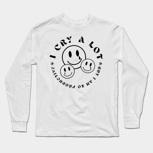 I Can Do It With A Broken Heart Long Sleeve T-Shirt by Taylor Thompson Art